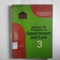 Solving Life Problems In Government and Law 3