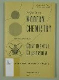 Modern Chemistry : Especially prepared for Continental Classroom