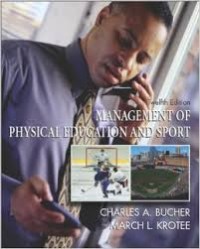 Management Of Physical Education And Sport