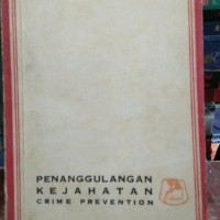Penanggulangan Kejahatan crime prevention
