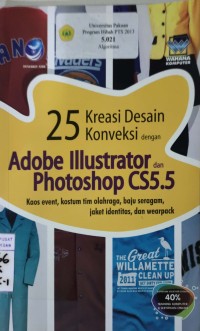 25 Kreasi Desain Konveksi dengan Adobe Illustrator dan Photoshop CS5.5