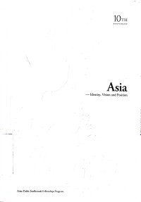 Asia : Indentity, Vision And Position
