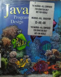 Java Program Design: Class, Java, Gol And Method