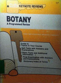 Botany: A programmed Review