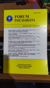 Forum Pascasarjana Vol. 27 No. 2 April 2004