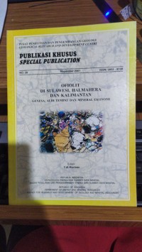 Publikasi Khusus Special Publication No.28 November 2001