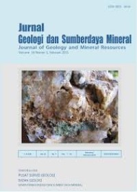 Jurnal geologi dan Sumberdaya Mineral vol. 16 No.1