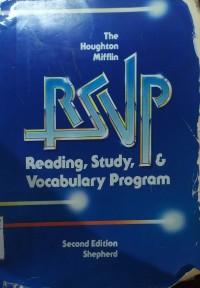 RSVP : Reading, Study, & Vocabulary Program