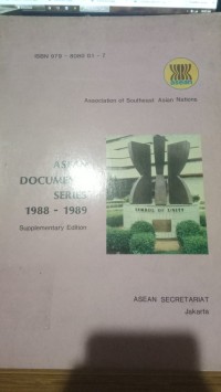 Asean Documents Series 1988-1989