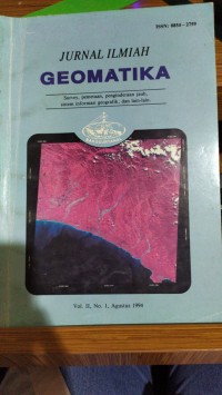 Jurnal Ilmiah Geomatika Vol. II No. 1 agustus 1994