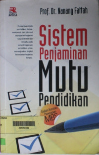 Sistem penjaminan Mutu Pendidikan