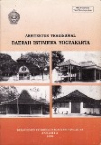 Arsitektur Tradisional Daerah Istimewa Yogyakarta