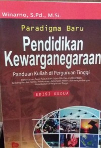 Paradigma Baru : Pendidikan Kewarganegaraan