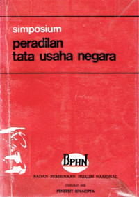 Simposium Peradilan Tata Usaha Negara