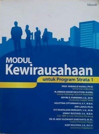 Modul Kewirausahaan : Untuk program Strata 1