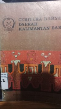 Ceritera Rakyat Daerah Kalimantan Barat