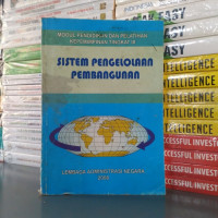 Sistem Pengelolaan Pembangunan
