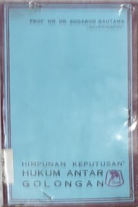 Himpunan Keputusan Hukum Antar Golongan