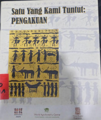 Image of Satu Yang Kami Tuntut : Pengakuan