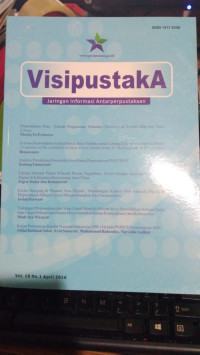 vol.18 No.1 Visipustaka Jaringan Informasi Perpustakaan