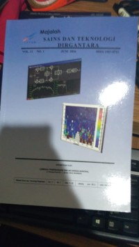 Image of Majalah Sains dan Teknologi Dirgantara Vol.11 No.1