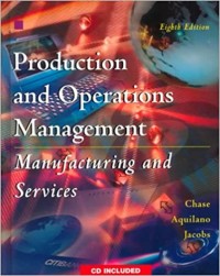 Production and operations management manufacturing and services