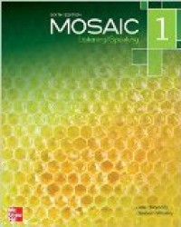 Mosaic 1 : Listening/Speaking  : Teacher's Manual With Tests