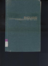 England : A Chronology & Fact Book 1485-1973