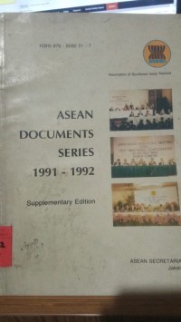 Image of Asean Documents Series 1991-1992