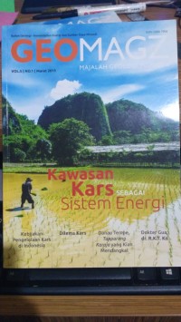 Geomagz : Kawasan Kars sebagai Sistem Energi Vol. 5 No.1