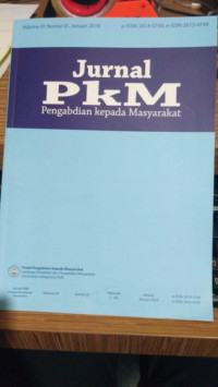 Jurnal PKM : Pengabdian Kepada Masyarakat Vol 1 No 1