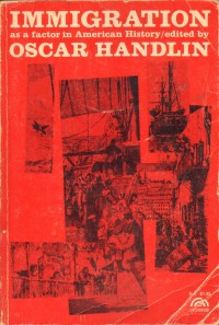 Immigration as a factor in American History