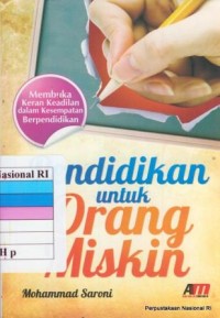 Pendidikan Untuk Orang Miskin