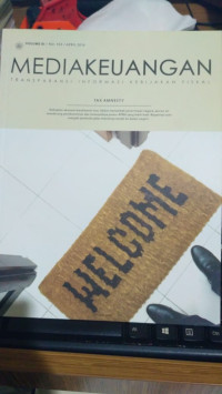 Mediakeuangan : Transparansi Informasi Keebijakan Fiskal 