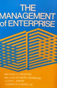 The Management Of Enterprise