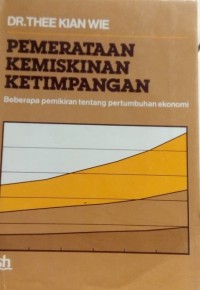 Pemerataan Kemiskinan Ketimpangan