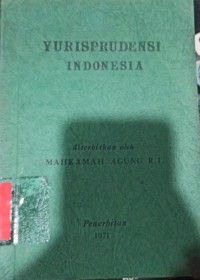 Yurisprudensi Indonesia