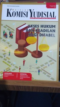 Komisi Yudisial : Akses Hukum Dan Keadilan Bagi Difabel