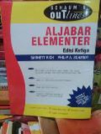 Image of Schaum's Outline Of: Aljabar Elementer