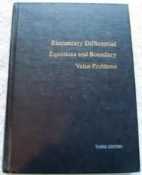 Elementary Differential Equations And Boundary Value Problems