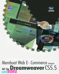 Panduan Aplikasi & Solusi Membuat Web E-Commerce dangan Adobe Dreamweaver CS5.5