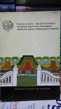 Ungkapan Tradisional Yang Berkaitan Dengan Sila Sila Pancasila Daerah Nusa Tenggara Timur