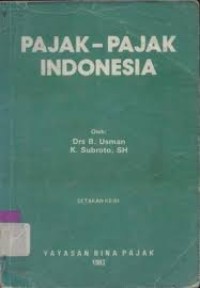 Pajak-Pajak Di Indonesia