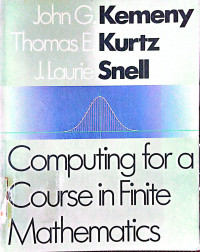 Computing For A Course In Finite Mathematics