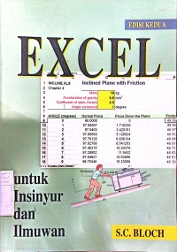 Excel  Untuk Insinyur Dan Ilmuan