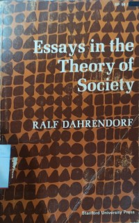 Essays In The Theory Of Society