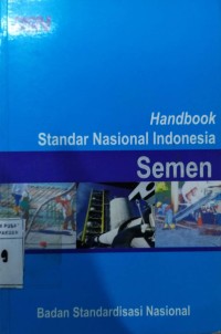 Handbook Standar Nasional Indonesia Semen