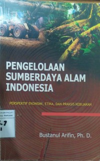 Pengelolaan Sumberdaya Alam Indonesia