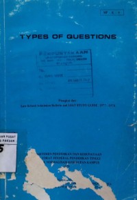 Types Of Questions