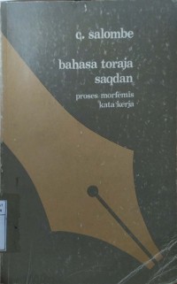 Bahasa Toraja Saqdan : Proses Morfemis Kata kerja